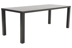Alma tuintafel antraciet - 210 x 90 cm.