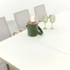 Atmos/Kings stapelbare tuinset voor 6 personen 220x100 cm. - Latte