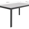 Baltimor dining tuintafel 180x100 cm.