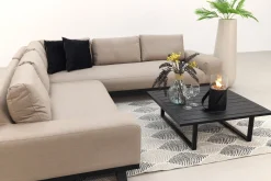 Barcelona/Cuba Sunbrella loungeset - Taupe - 3-delig