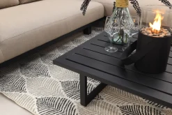 Barcelona/Cuba Sunbrella loungeset - Taupe - 3-delig
