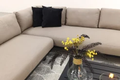Barcelona/Cuba Sunbrella loungeset - Taupe - 3-delig