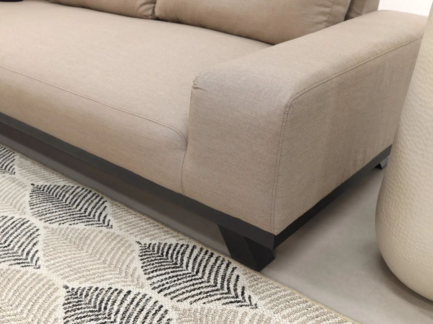 Barcelona hoekbank sunbrella loungeset - Taupe