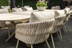 Baya rope dining tuinstoel - Mokka