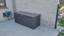 Biohort hobbybox - kussenkist - Antraciet - 201x83 cm.