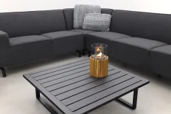 Boavista/Cuba Sunbrella loungeset - Sooty - 4-delig - links