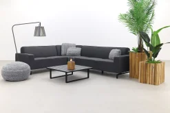 Boavista/Cuba Sunbrella loungeset - Sooty - 4-delig - links