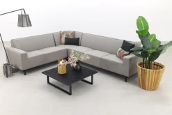 Boavista/Cuba Sunbrella loungeset - Nature Grey - 4-delig - Links