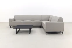 Boavista/Cuba Sunbrella loungeset - Nature Grey - 4-delig - Rechts