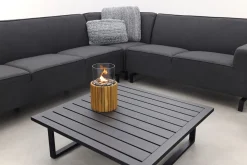 Boavista/Cuba Sunbrella loungeset - Sooty - 4-delig - rechts