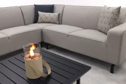 Boavista/Cuba Sunbrella loungeset (4-delig) - Nature Grey