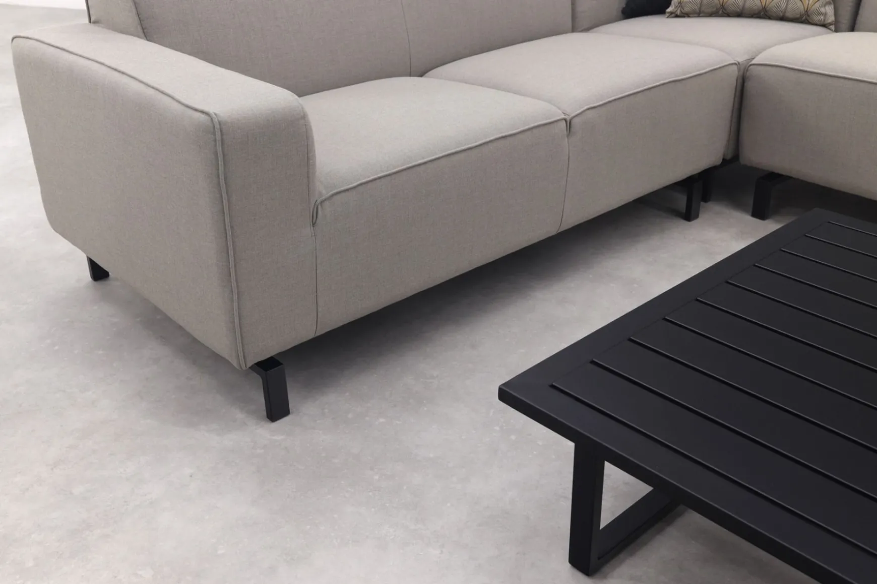 Boavista/Cuba Sunbrella loungeset (4-delig) - Nature Grey