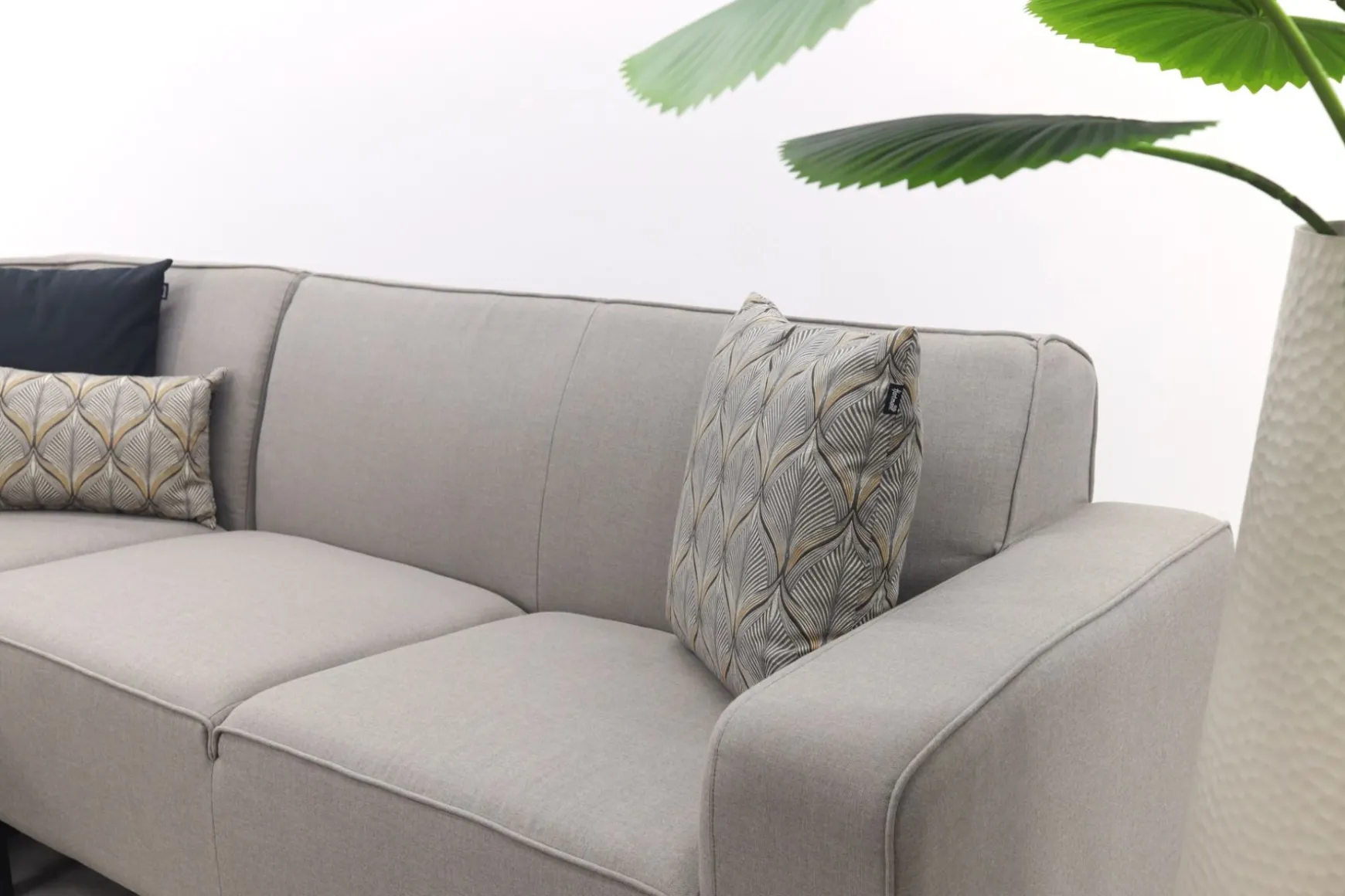 Boavista/Cuba Sunbrella loungeset (4-delig) - Nature Grey