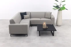 Boavista/Cuba Sunbrella loungeset (4-delig) - Nature Grey