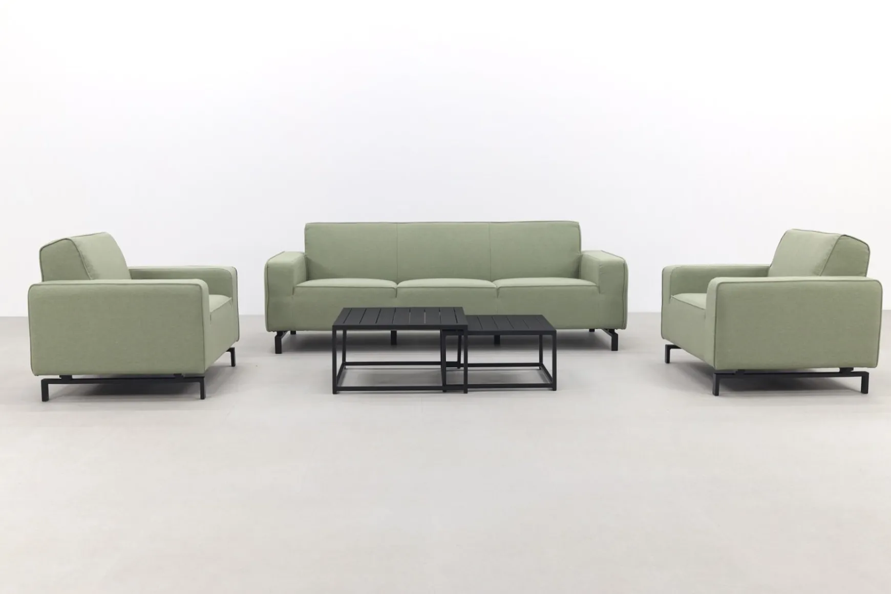 Boavista/Royalty stoel-bank loungeset - Heritage leaf - 5-delig