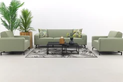 Boavista/Royalty stoel-bank loungeset - Heritage leaf - 5-delig