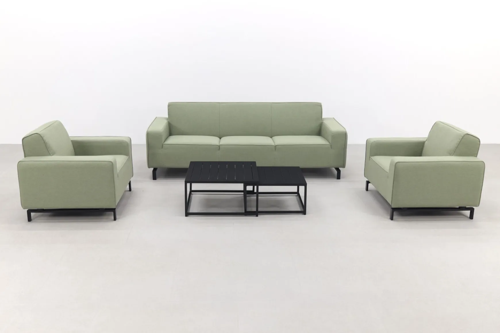 Boavista/Royalty stoel-bank loungeset - Heritage leaf - 5-delig