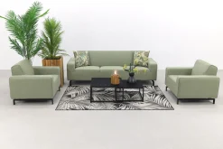 Boavista/Royalty stoel-bank loungeset - Heritage leaf - 5-delig