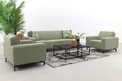 Boavista/Royalty stoel-bank loungeset - Heritage leaf - 5-delig