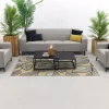 Boavista/Royalty stoel-bank loungeset - Nature Grey - 5-delig