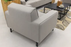 Boavista/Royalty stoel-bank loungeset - Nature Grey - 5-delig