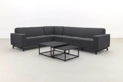 Boavista/Royalty Sunbrella loungeset - Sooty - 5-delig - links