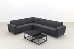 Boavista/Royalty Sunbrella loungeset - Sooty - 5-delig - links