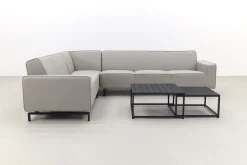 Boavista/Royalty Sunbrella loungeset - Nature Grey - 5-delig - Links