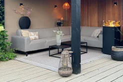 Boavista/Royalty Sunbrella loungeset - Nature Grey - 5-delig - Rechts