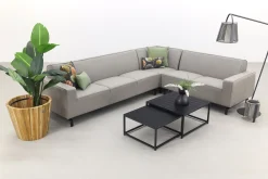 Boavista/Royalty Sunbrella loungeset - Nature Grey - 5-delig - Rechts