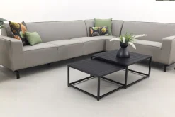 Boavista/Royalty Sunbrella loungeset - Nature Grey - 5-delig - Rechts