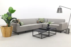 Boavista/Royalty Sunbrella loungeset - Nature Grey - 5-delig - Rechts