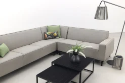 Boavista/Royalty Sunbrella loungeset - Nature Grey - 5-delig - Rechts