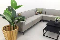 Boavista/Royalty Sunbrella loungeset - Nature Grey - 5-delig - Rechts