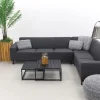 Boavista/Royalty Sunbrella loungeset - Sooty - 5-delig - rechts
