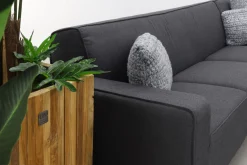 Boavista/Royalty Sunbrella loungeset - Sooty - 5-delig - rechts