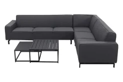 Boavista/Royalty Sunbrella loungeset - Sooty - 5-delig - rechts