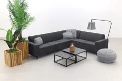 Boavista/Royalty Sunbrella loungeset - Sooty - 5-delig - rechts