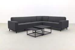 Boavista/Royalty Sunbrella loungeset - Sooty - 5-delig - rechts