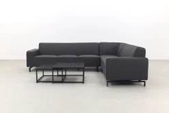 Boavista/Royalty Sunbrella loungeset - Sooty - 5-delig - rechts