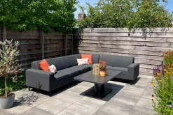 Boavista/Royalty Sunbrella loungeset - Sooty - 5-delig - rechts