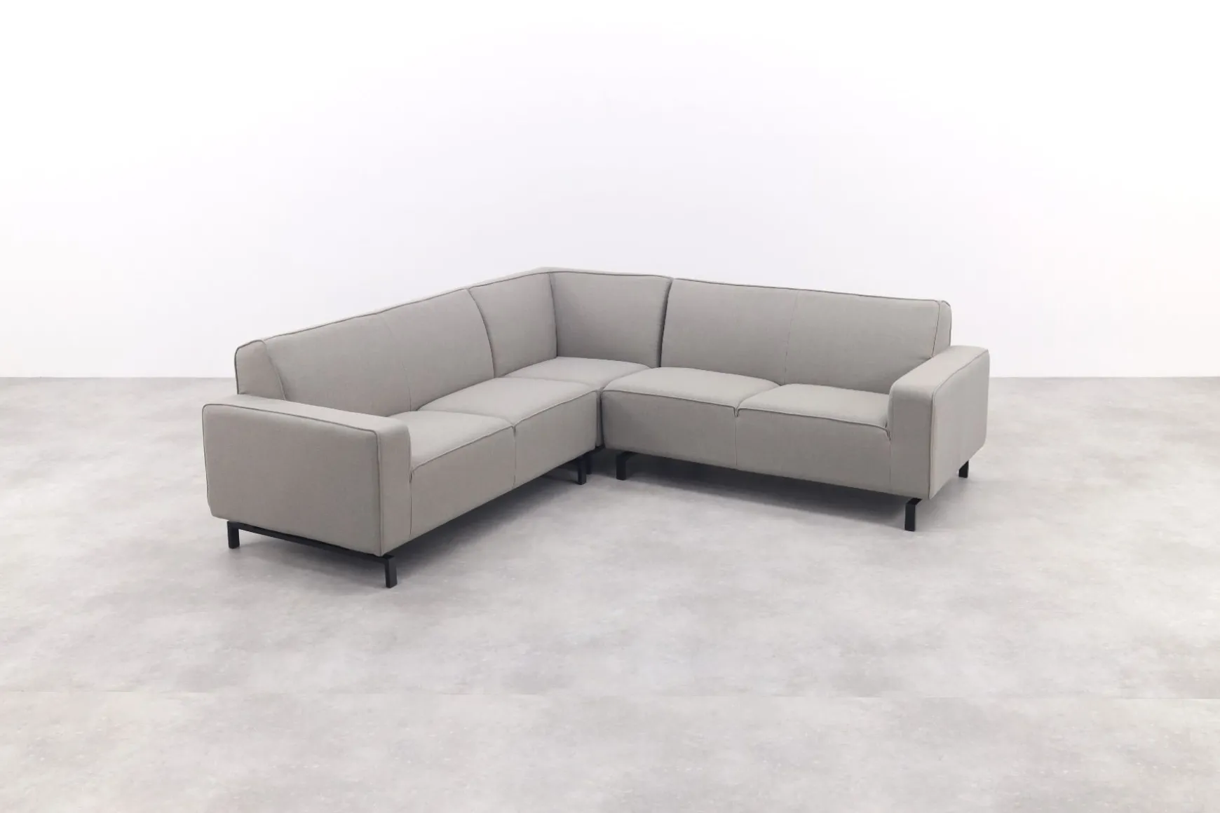 Boavista Sunbrella hoekbank (3-delig) - Nature Grey