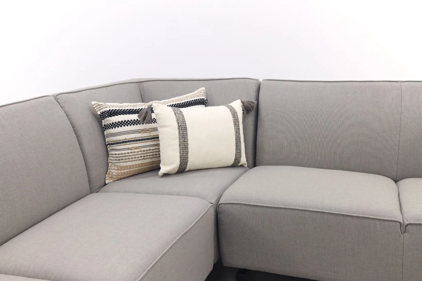 Boavista Sunbrella hoekbank (3-delig) - Nature Grey