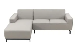 Boavista Sunbrella loungebank chaise longue - Nature Grey - 2-delig - rechts