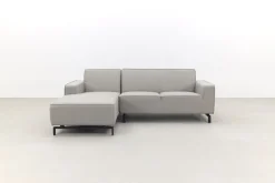 Boavista Sunbrella loungebank chaise longue - Nature Grey - 2-delig - rechts