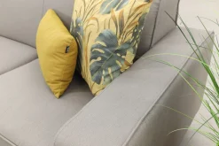 Boavista Sunbrella loungebank chaise longue - Nature Grey - 2-delig - rechts