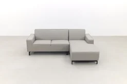 Boavista Sunbrella loungebank chaise longue - Nature Grey - 2-delig - links
