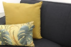 Boavista Sunbrella loungebank chaise longue - Sooty - 2-delig - links