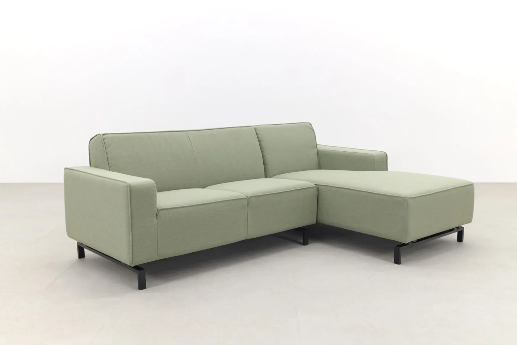 Boavista Sunbrella loungebank chaise longue - Heritage leaf - 2-delig - links