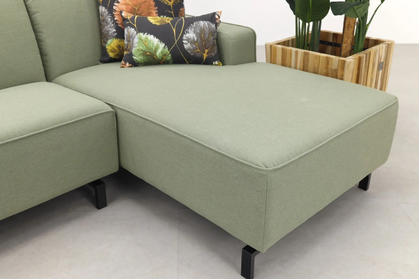 Boavista Sunbrella loungebank chaise longue - Heritage leaf - 2-delig - links